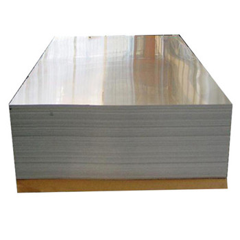 Baltai dažytos aliuminio aliuminio kompozicinės plokštės lapas, 0,118