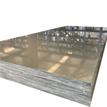 Aliuminio / aliuminio languota penkių juostų grindų danga 