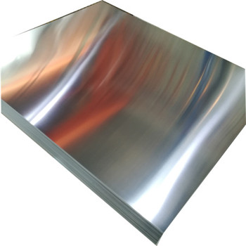 Spalvotas aliuminio gofruotas stogo lakštas (A1050 1060 1100 3003 3105 8011) 